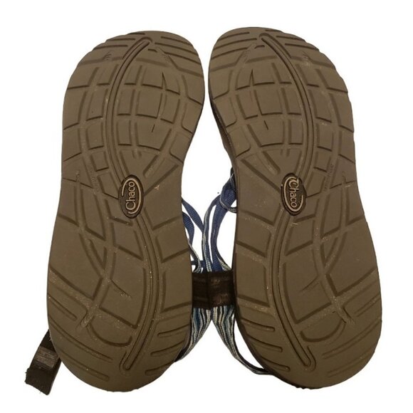 Chaco ZX3 Yampa Sandals Sand Dune Blue Womens Size 11 - Picture 5 of 5